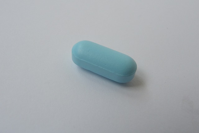 modrá tabletka